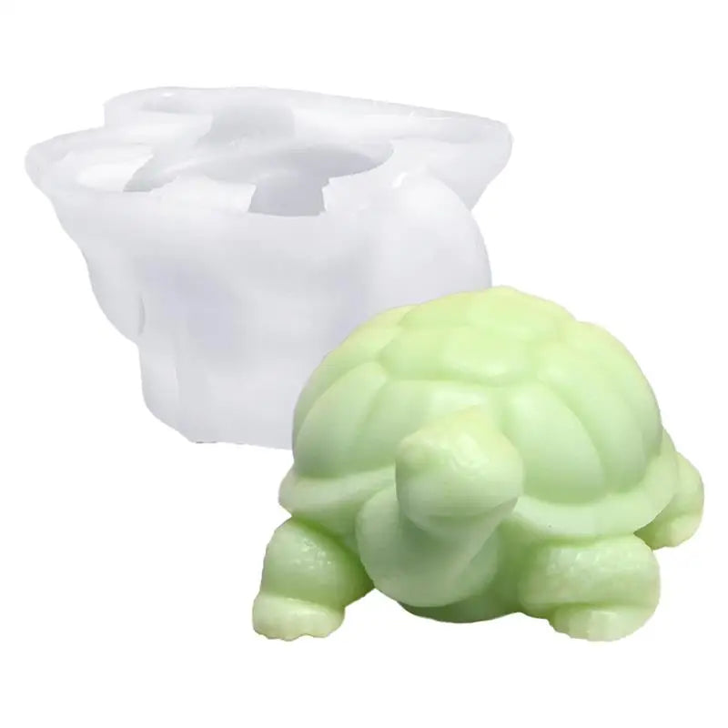 3D Creativity Ornament Silicone Candle Mold DIY Animal Turtle Craft Gift Making Soap Plaster Resin Baking Molds Home Decor