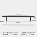 KK&FING Round Rod Knurled Carved Aluminum Alloy Furniture Door Handles Cabinet Drawer Knobs Bedroom Wardrobe Door Pulls Hardware