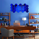 Wholesale Acrylic Hexagon Mirror Wall Stickers Self Adhesive Solid Paster DIY Tile Decals Living Room Art Decoration Ornaments