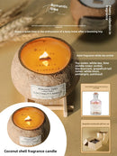 Coconut Scented Candle Shell Gift Box Niche Premium Girls Gift Christmas Souvenir Fragrance Set Ornament