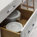 Modern Light Luxury European Wardrobe Cabinet Door Handle Drawer Shoe Cabinet Furniture Hardware Circular Tube Handle