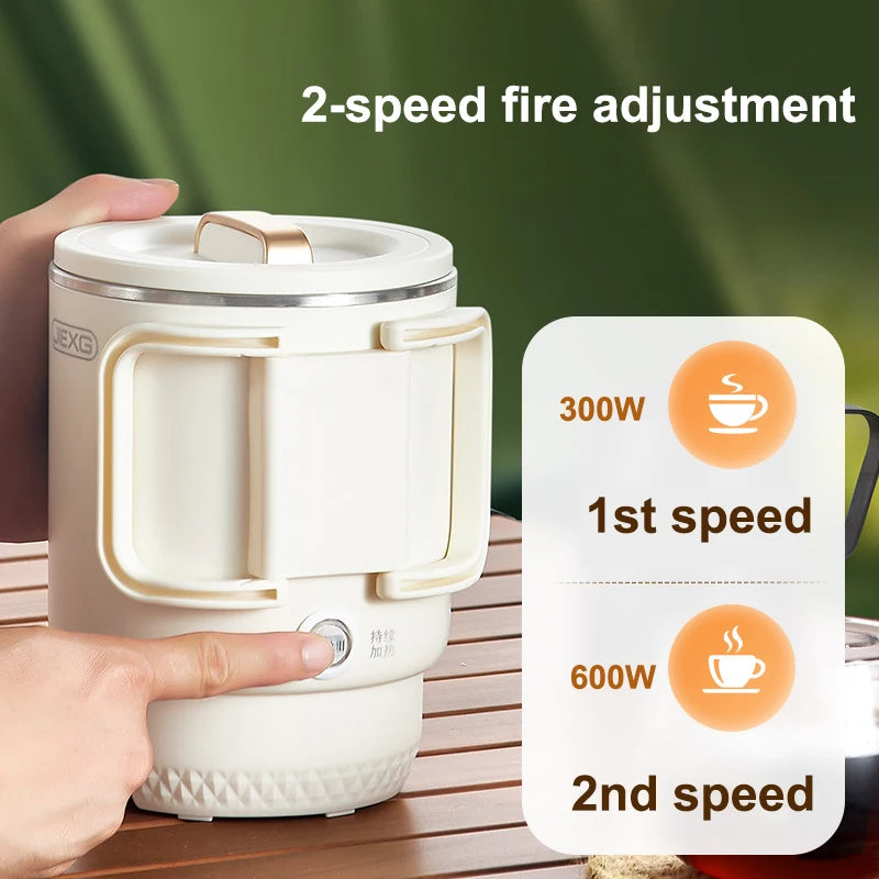 2024 New 3 in 1 Multifunctional Rice Cooker Portable Small Travel Electric Kettle Household Foldable Electric Cooker Hot Pot