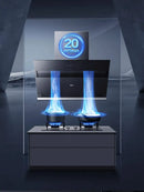 Haier Range Hood C6JS Top Side Double Suction High Suction Self-cleaning Rental Home вытяжка для кухни  Hood Kitchen