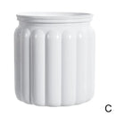 NEW High-end Hydroponic Plants Pot Self Watering Flowerpot Indoor Mini Succulent Planter Tabletop Vase Self-watering Plastic Pot