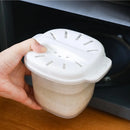 Microwave Rice Cooker, Portable Steamer for Home And Office, Vegetables
