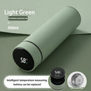 Smart Digital Water Bottle Keeps Cold And Heat Thermal Bottle Stainless Steel Thermos For Baby Children Kids Terms