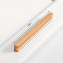 Furniture Drawer Pulls Aluminum Alloy Long Wardrobe Kitchen Cabinet Door Knobs Nordic Shoe Cupboards Cabinet Handles Hardware