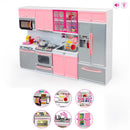 Children's Kitchen Toy Set Simulation Mini Kitchenware Refrigerator Model Girls Play House Toy Gift Box