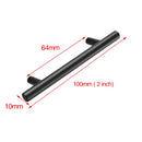 Stainless Steel Straight Cupboard Handles Knobs Brushed Black Gold Kitchen Door Handles Cabinet Pull Furniture Handle