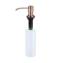 8 Colors Countertop Stainless Steel Kitchen Sink Brushed Gold Liquid Soap Dispenser Large Capacity Liquid Detergent Pump Bottle