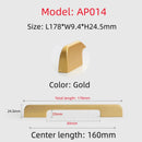 Long Simple Kitchen Cabinet Door Handles Aluminum Alloy Drawer Handle Pulls Wardrobe Cupboard Door Pull Furniture Hardwar Pulls