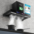 Top Suction Range Hood: Household. Kitchen. Large Suction. T-Type. Automatic Cleaning. European Style.