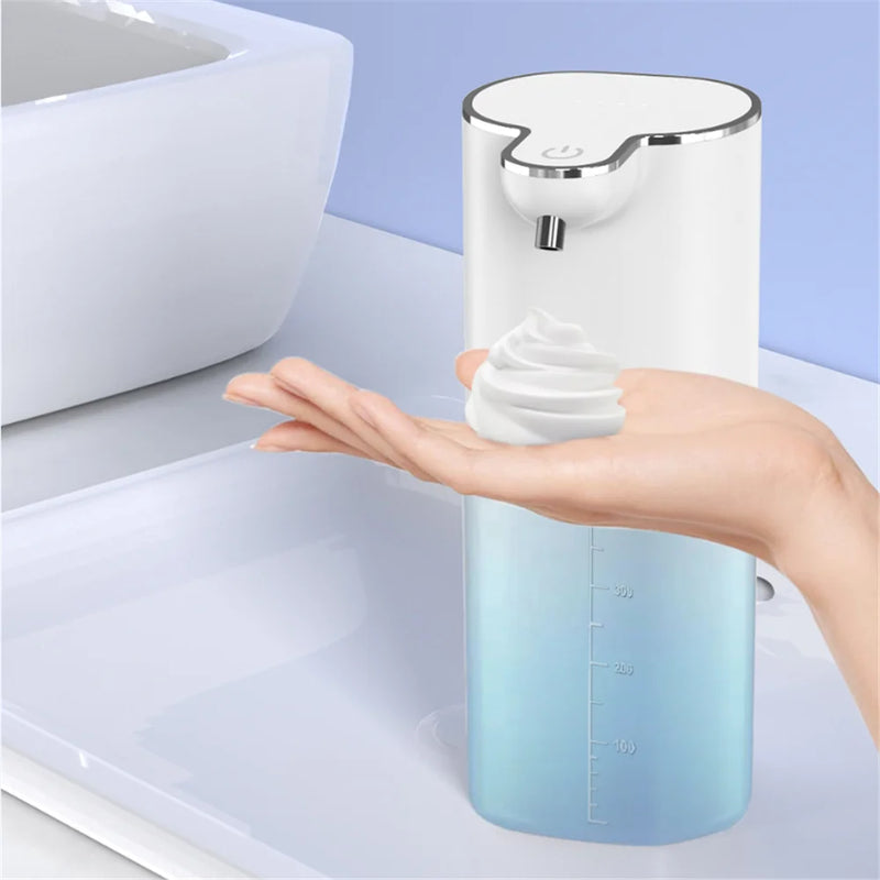 USB Charging Automatic Induction Foam Soap Dispenser Smart Liquid Soap Dispenser Auto Touchless Hand Washer for Kitchen Bathroom