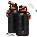 FEIJIAN Thermos Bottle 1.9L Large Capacity Stainless Steel Thermal Water Bottle Cold and Hot Vacuum Flask With rope Gym