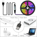 USB LED Strip Light Tape 2835 Bluetooth SMD 5V USB RGB Lights Flexible LED Lamp Tape Ribbon RGB Self-adhesive TV Desktop Diode