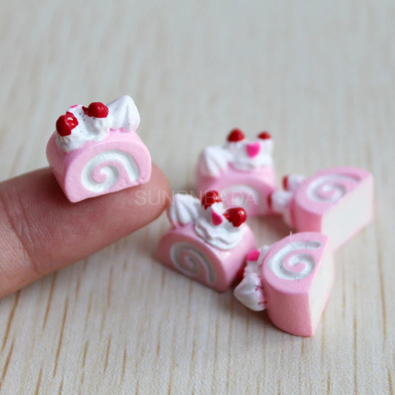 Cute Simulation 1/6 Miniature Dollhouse Cake Pizza Mini Bread Food For BJD Doll Kitchen Toy Accessories