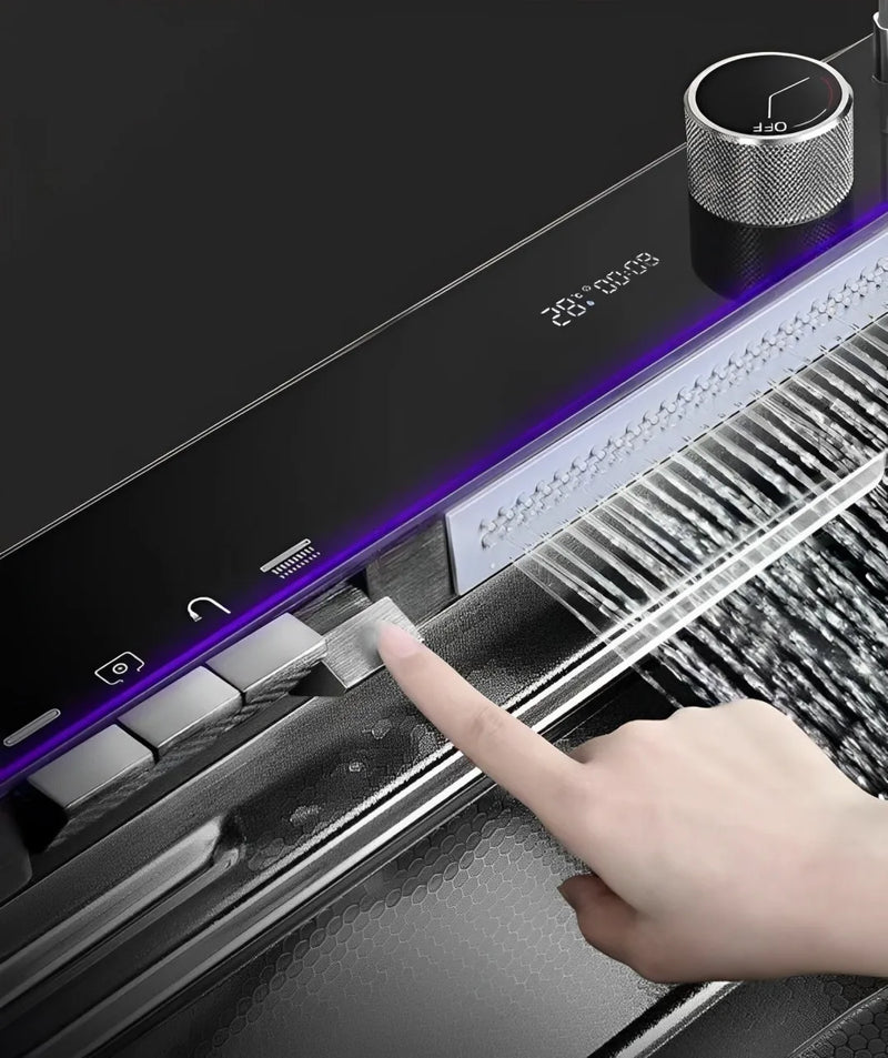 Manufacturer's lowest price, stainless steel kitchen sink, single sink kitchen sink, Feiyu Waterfall faucet