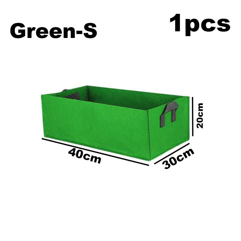 1/5/10gal fabric potato plant flower Pots Grow Bags flowr Flowerpot fruit plante tools garden growing Vegetable veg Planting