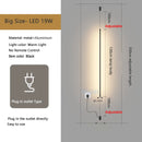 Modern Long Floor Lamps for Living Room Bedroom Bedside Lighting Long Line Floor Light EU Plug AC 220V Black Indoor Suspension