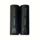 1/2/3Heads Manual Soap Dispenser Wall Mounted Hotel Shampoo Box Bath Box 400ML Soap Bottle Wall Hanger Press Dispenser Home