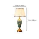 Ceramic Floor Lamp Home Decoration Sofas Stand Light European Retro Table Lamp Living Room Floor Lamp Bedroom Bedside