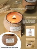 Coconut Scented Candle Shell Gift Box Niche Premium Girls Gift Christmas Souvenir Fragrance Set Ornament
