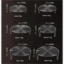 1PC 304 Stainless Steel Steam Rack Inside Rice Cooker Steam Rack Steamed Steamed Bread Rack Household Tall Steaming Tray