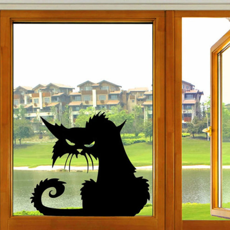 Creative Lazy Black Cat Wall Sticker Home Room Decoration Murals Wall Decals Art Wallpaper Amimals Vinyl Stickers