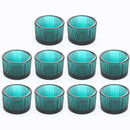 Pack of 10 Glass Small Tea Light Candle Holder for Table Decor,Home Decor,Church Housewarming Gifts Candle Holder Purple