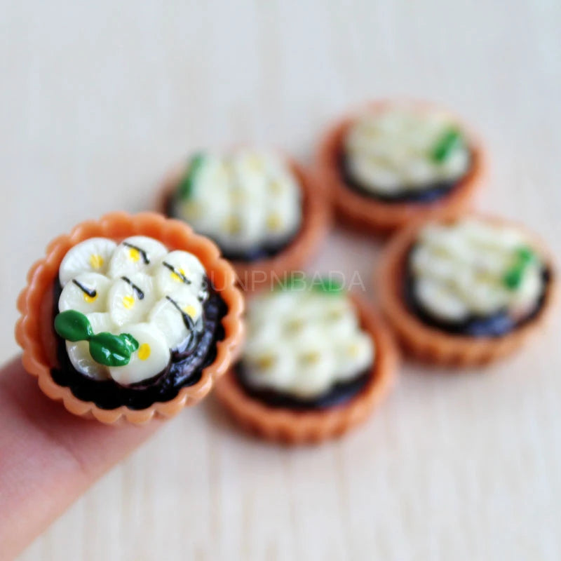 Cute Simulation 1/6 Miniature Dollhouse Cake Pizza Mini Bread Food For BJD Doll Kitchen Toy Accessories
