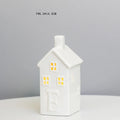Modern Lantern House Candle Lanterns Vintage Lantern Decor for Halloween, Christmas, Home Decor, Tabletop, Fireplace Shelf Decor
