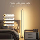 RGB Minimalist Floor Lamp, Living Room, Bedroom, Study, Bedside Lamp, Eye Protection LED Remote Control Dimming Ambient Light