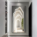 Modern Spatial Extension Decorative Painting Entrance Corridor Building Extension Architecture Posters Prints Porch Wall Decor