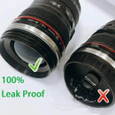 Thermal Mug for Coffee Camera Lens Cup Insulated Tumbler With Lids Stainles Steel Water Bottle Vacuum Flasks Leakproof Drinkware