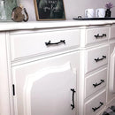 Vintage Tree Branch Furniture Handle Zinc Alloy Kitchen Cabinet Drawer Knob Wardrobe Cupboard Closet Door Pull Hardware Black