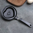 DIY Mini frying pan Breakfast Heart-Shaped Omelet Pan Cartoon Frying Pan Heart-Shaped Non-Stick Egg Non-stick Cookware Pan Mold