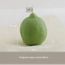 INS Decorative Fragrance Gift Lemon Candle DIY Fragrance Birthday Gift with Hand Gift Imitation Fruit Candle Scented Candles