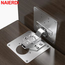 NAIERDI Stainless Steel Hinge Repair Plate Furniture Cabinet Door Panel Connection Plastic Repair Plate Hardware Accessories