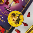 Guest Gift Candle Manifestation Herbal Intention Candle Unscented Spell Dried Flowers Candles with Crystal Tea Lights