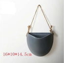 European Ceramic Flower Pot Decoration Metal Stand Abstract Irregular Vase Succulent Plant Flower Pot Modern Home Decoration New