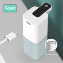400ML Automatic Liquid Soap Machine Intelligent Charging Foaming Dispenser Wall Mounted Touchless Sensor for Bathroom School