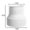 Transparent Plastic Flower Vase Self Watering Plant Pot Double-layer Automatic Lazy Potted Hydroponic Pot Garden Home Dector