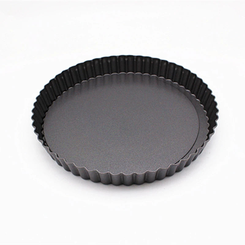 8/10/12cm Mini Round Pie Muffin Cupcake Pans Non-Stick Tart Quiche Flan Pan Pie Pizza Cake Mold Removable Loose Bottom Bakeware
