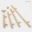 Stainless Steel Straight Cupboard Handles Knobs Brushed Black Gold Kitchen Door Handles Cabinet Pull Furniture Handle