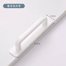 Stick on Handle Perforation-free Wardrobe Door Drawer Glass Sliding Door Kitchen Cabinet Door Window Auxiliary Handle Minimal