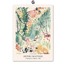 Modern Abstract Wall Art Van Gogh William Morris Matisse HD Canvas Poster Prints Home Bedroom Living Room Decoration Gifts