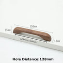 1pc Log Style Kitchen Cabinet Handle Drawer Solid Wood Furniture Wooden Door Drawer Knobs Cupboard Handles for Furniture