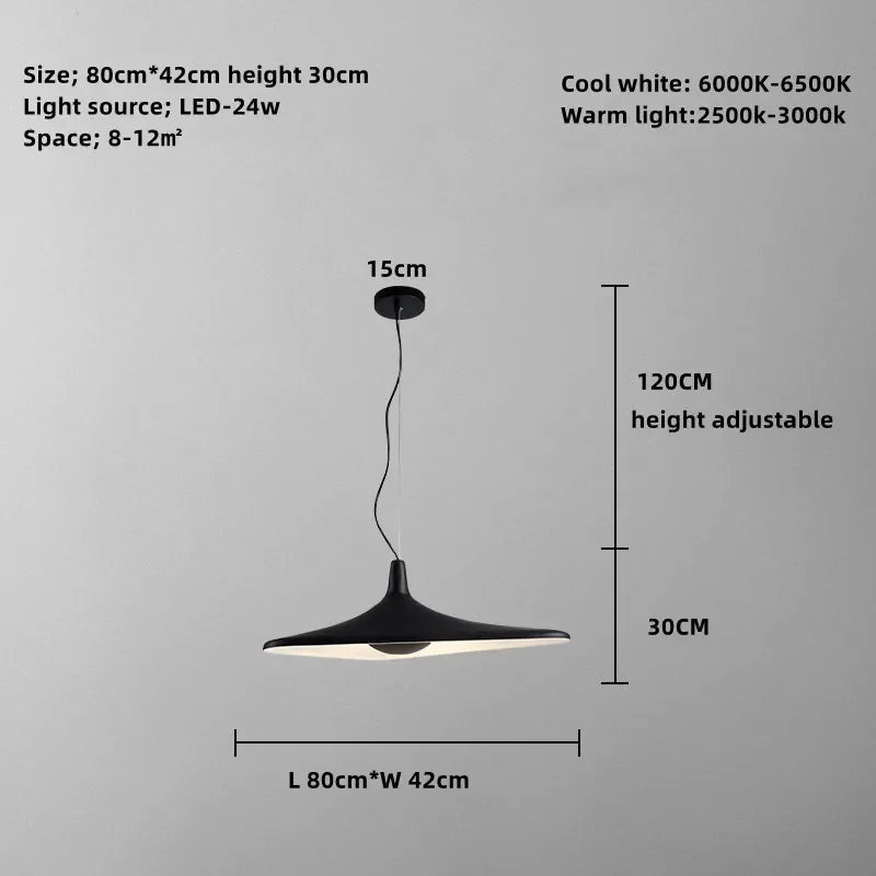 Italian Postmodern Irregular Nordic LED Chandelier for Living Dining Room Bedroom Exhibition Hanging Lamp Black Decor Lights