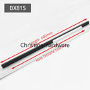 Fashion Black Hidden Cabinet Handles Aluminum Alloy Kitchen Handles Cupboard Pulls Drawer Knobs Furniture Room Door Hardware