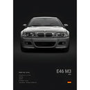 Luxury Black Classic latest sports car F80 M3 M4 M5 Z8 G80 B-BMW Cool Poster Home living room Wall Art Garage Room Decor